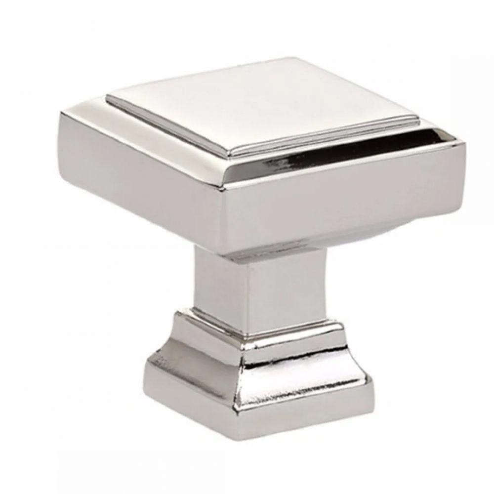 Geometric Square Knob, 1-1/4&apos;&apos;, US14