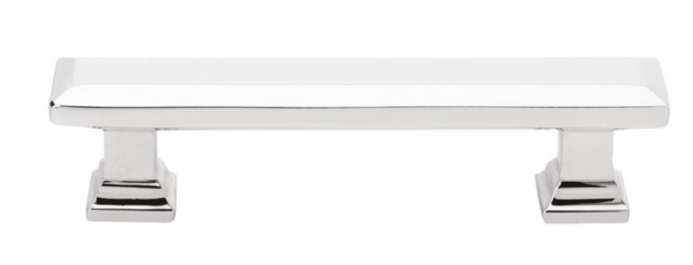 Geometric Rectangular Pull, 4'' C-C, US26