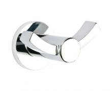 Emtek 2809US26 - Emtek Brass Modern Double Robe Hook