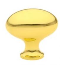 Emtek 86016US3 - Cabinet Knob, Brass Egg, 1-1/4'', US3