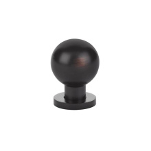 Emtek 86152US10B - Globe Knob, Cabinet, US10B