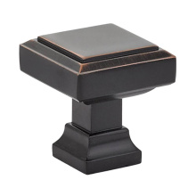 Emtek 86295US10B - Geometric Square Knob, 1-1/4'', US10B