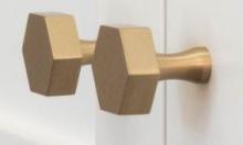 Emtek 86457US4 - Mod Hex Knob, Cabinet, 1-1/8'',