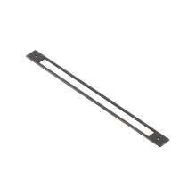 Emtek 86927US10B - Modern Backplate for cabinet pull, 12'' C-to-C, US10B