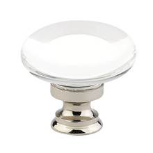 Emtek 86567US4 - Providence Crystal Knob, Cabinet, 1-3/8'', US4