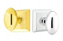 Emtek 8231EUS26/3NL - PRIVACY QUINCY /EGG SPLIT US3NL & US26