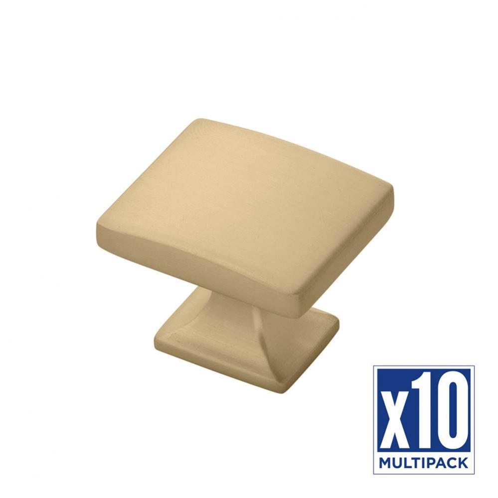 Knob 1-7/16 Inch x 1-1/4 Inch (10 Pack)