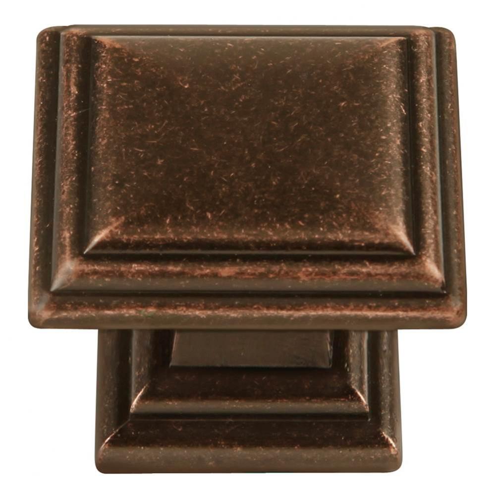 Somerset Collection Knob 1-5/16'' Diameter Dark Antique Copper Finish