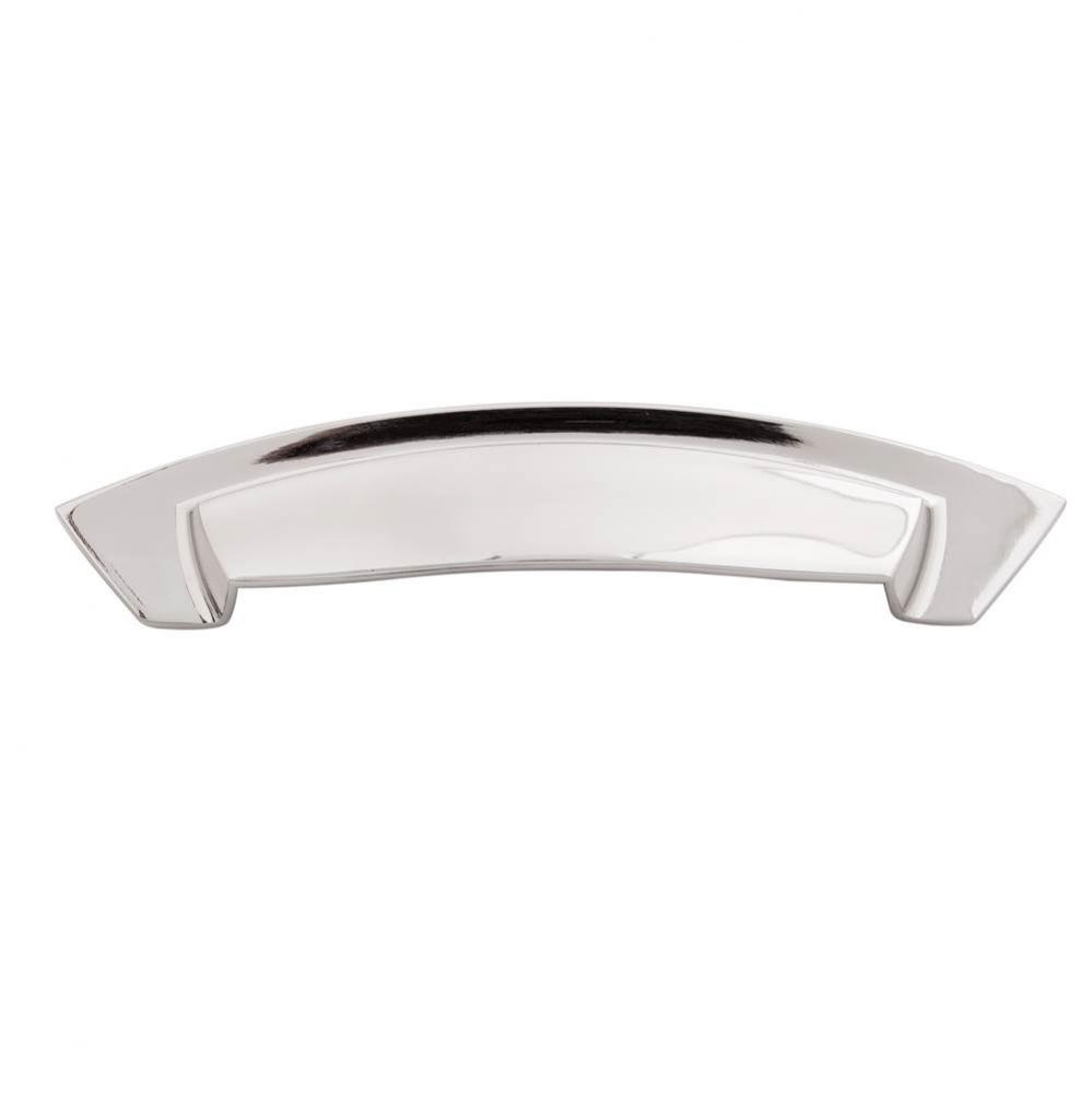 Velocity Collection Cup Pull 3'' & 96mm C/C Polished Nickel Finish