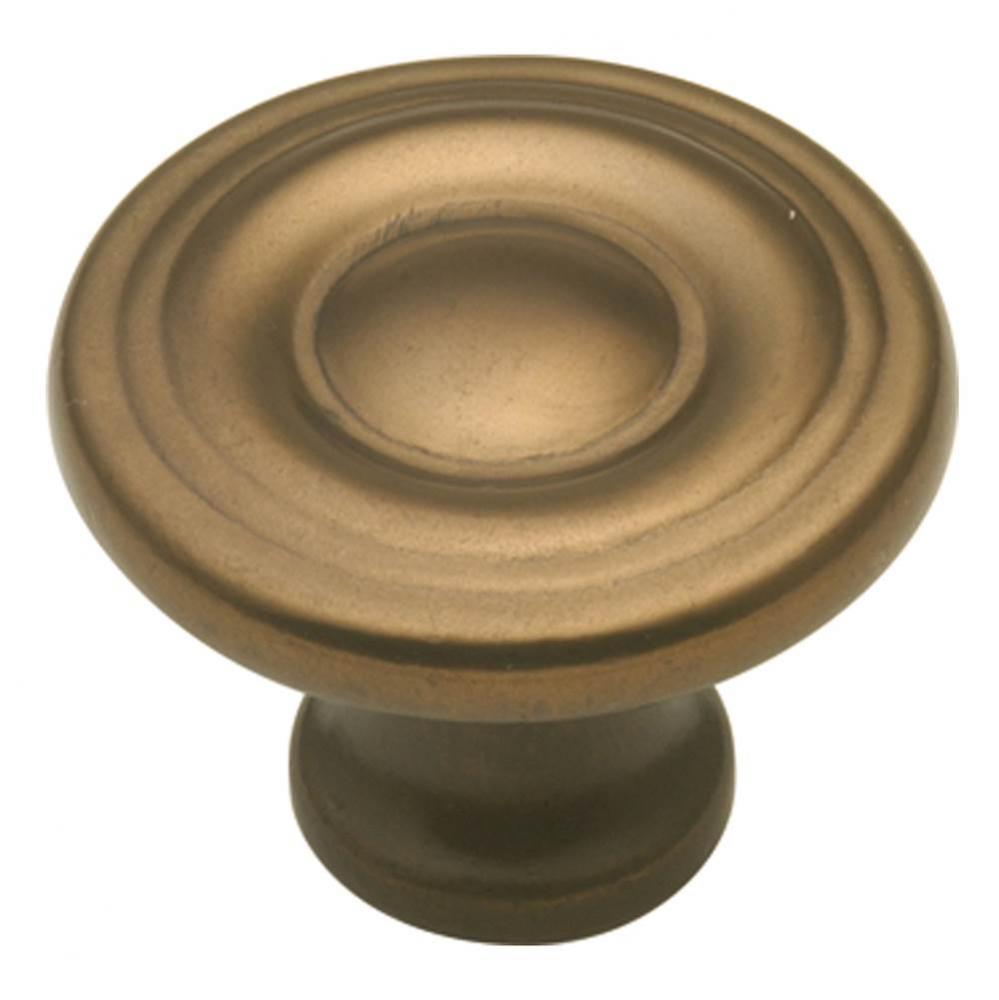 Conquest Collection Knob 1-3/16'' Diameter Veneti Bronze Finish