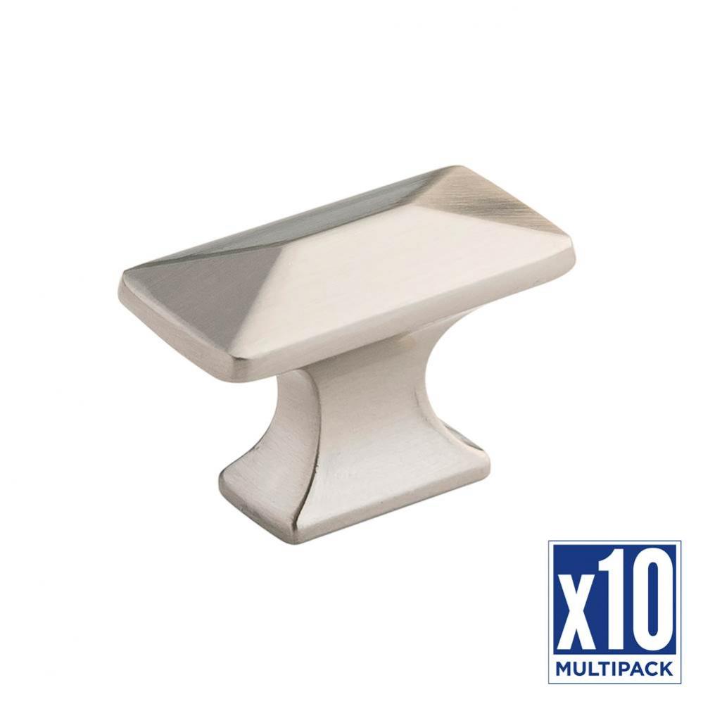 Knob 1-1/4 Inch x 11/16 Inch (10 Pack)