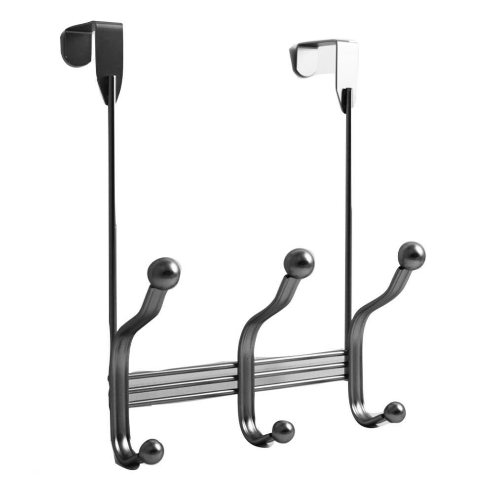 6 Prong Over the Door Hook Rail 10-7/8 Inch Long