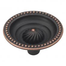 Hickory Hardware P3460-VB - Roma Collection Knob 1-1/2'' Diameter Vintage Bronze Finish