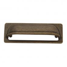 Hickory Hardware PA1023-WOA - Cup Pull 3 Inch Center to Center