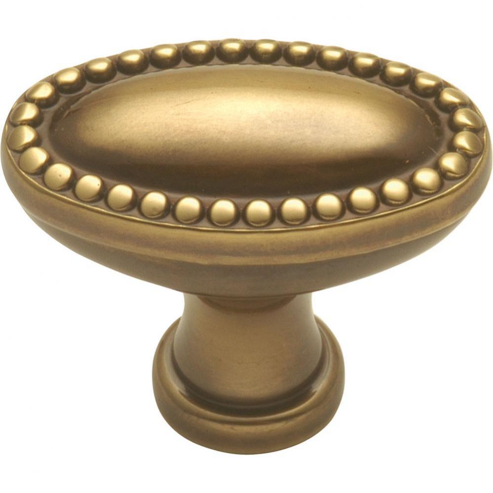 Knob, 1-3/8&apos;&apos; X 13/16&apos;&apos; Oval