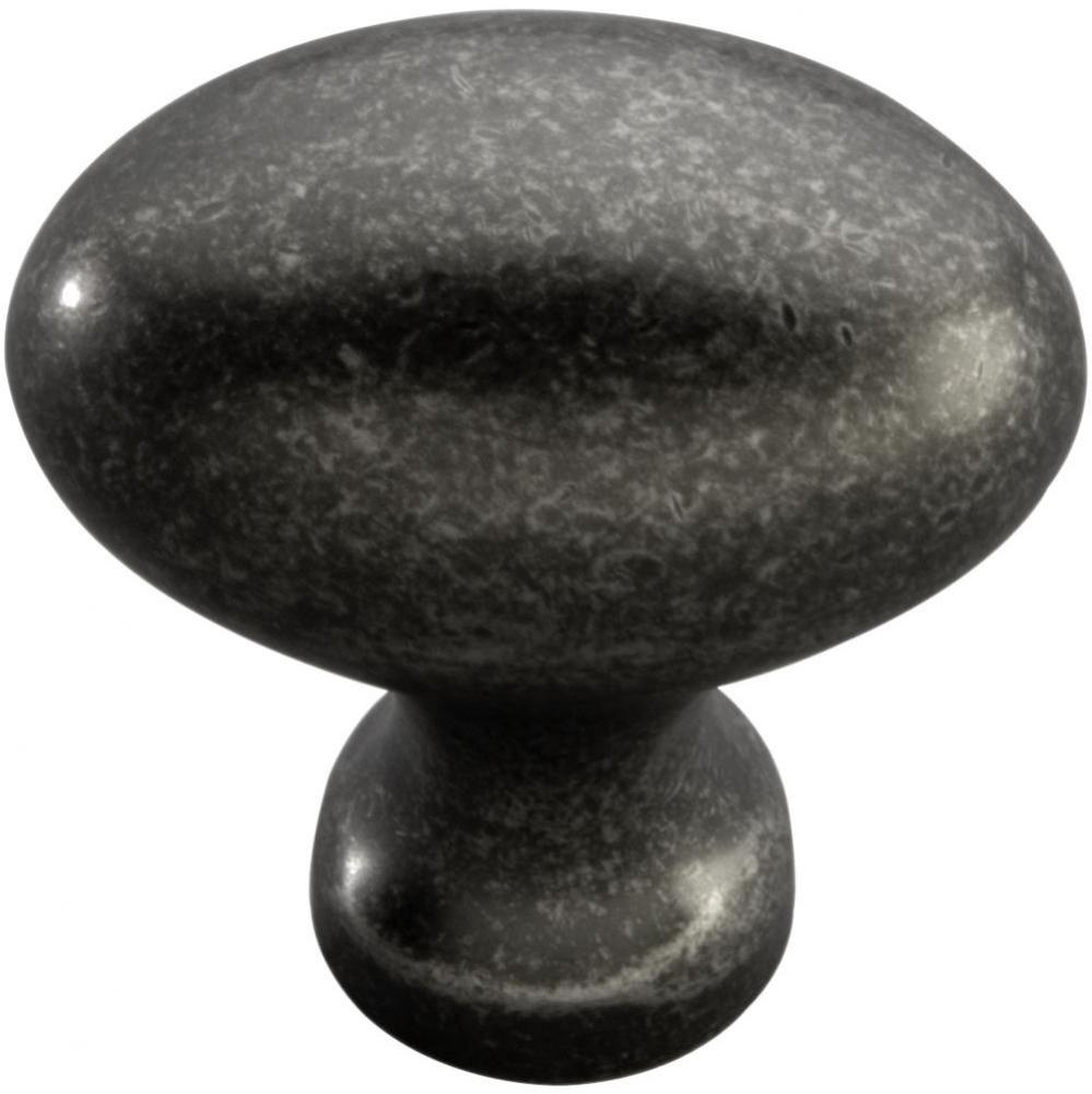 Knob, 1-1/4&apos;&apos; X 13/16&apos;&apos; Oval