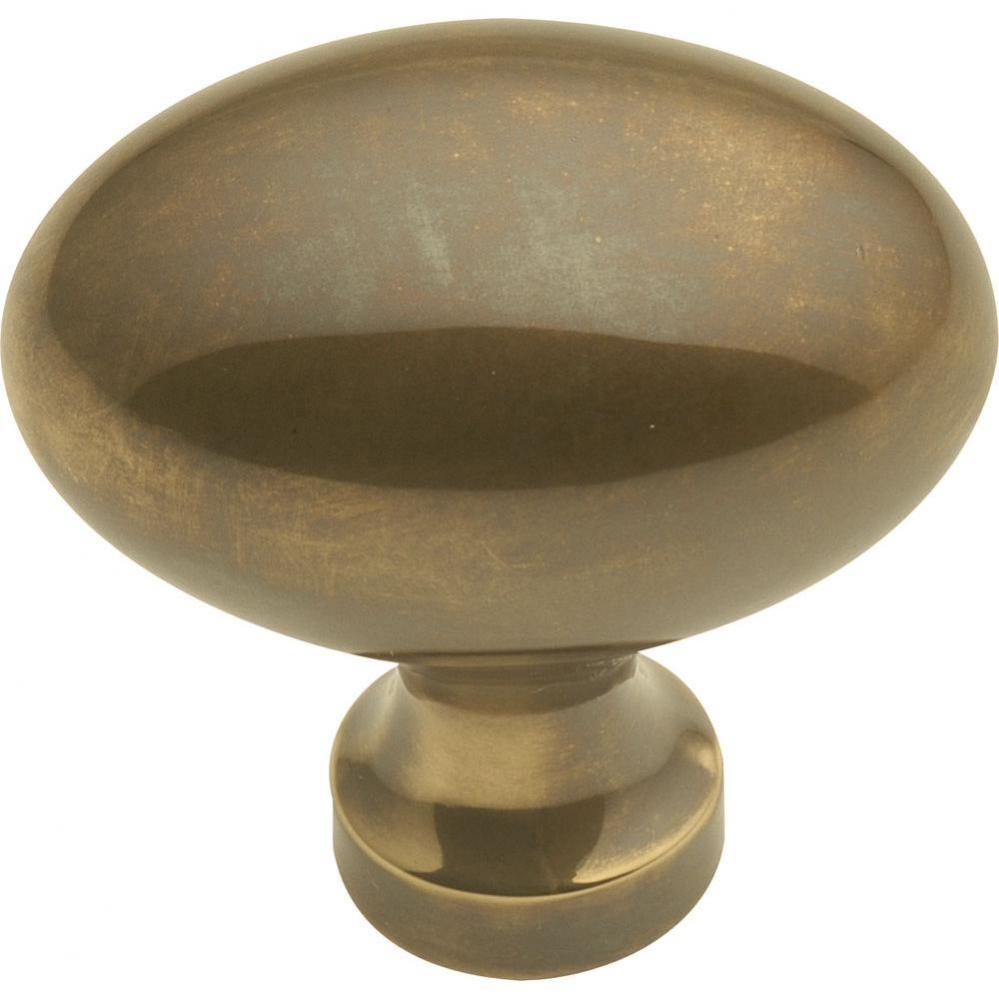 Knob, 1-3/8&apos;&apos; X 15/16&apos;&apos; Oval