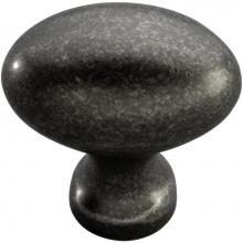Keeler P9175-BNV - Knob, 1-1/4'' X 13/16'' Oval