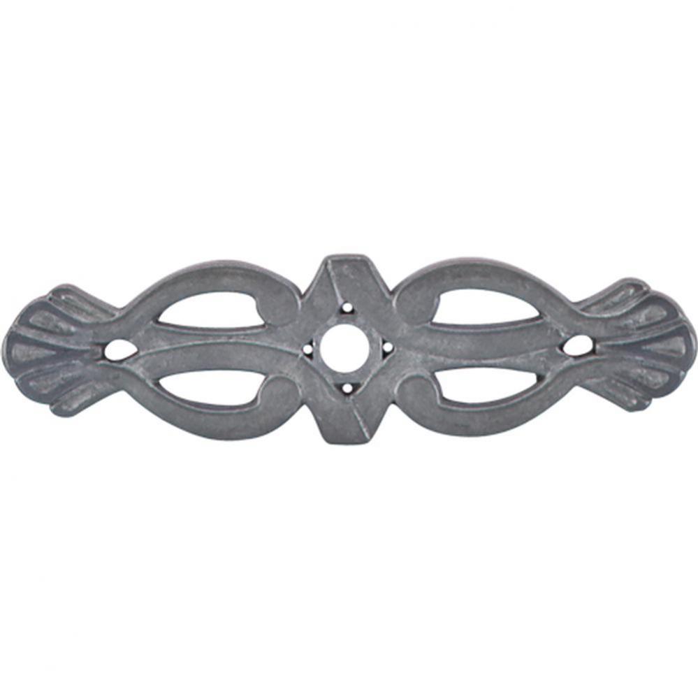 Newton Backplate 3 3/16 Inch Pewter Light