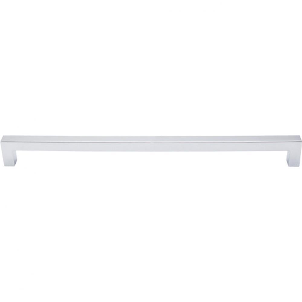Square Bar Pull 12 Inch (c-c) Polished Chrome