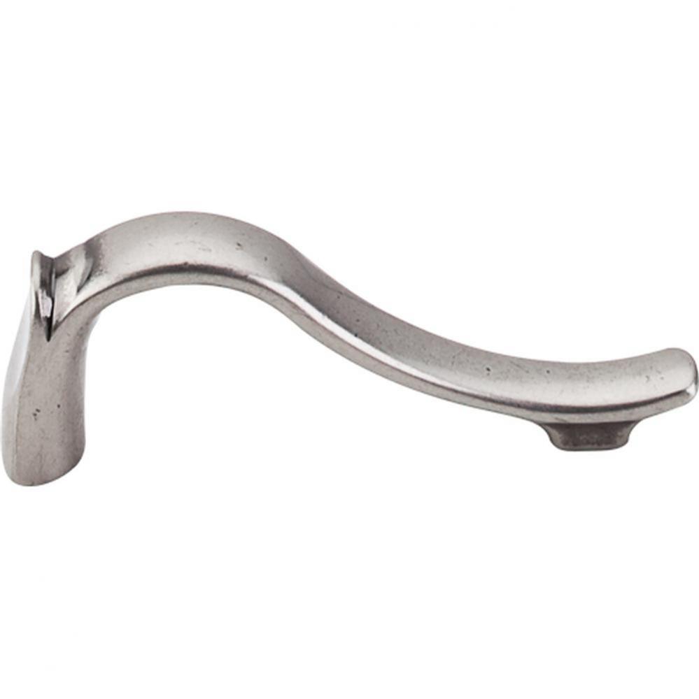 Dover Latch Pull 2 1/2 Inch (c-c) Pewter Antique