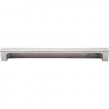Top Knobs TK277SS - Modern Metro Tab Pull 8 Inch (c-c) Brushed Stainless Steel