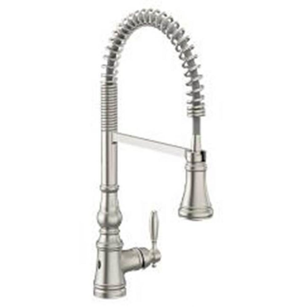 Spot Resist Stainless One-Handle Kitchen Faucet