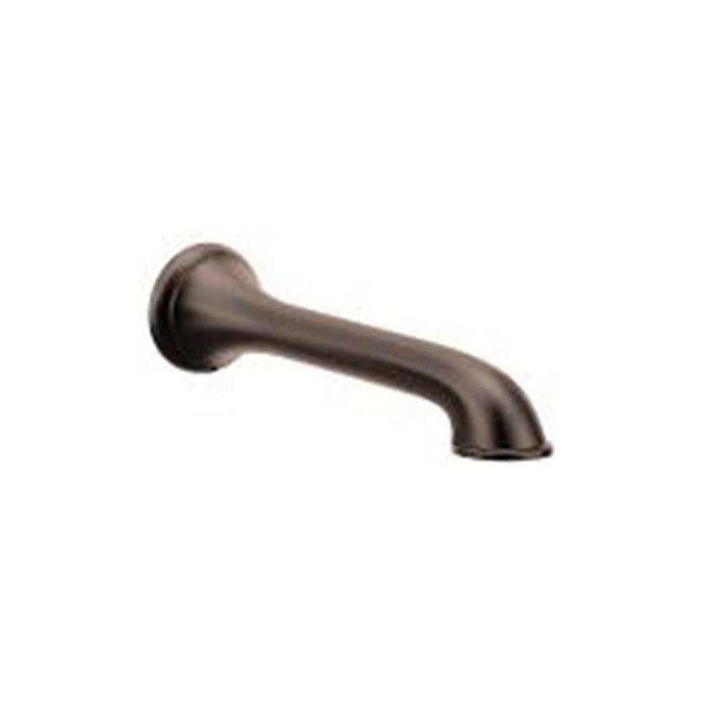 Oil rubbed bronze tub filler