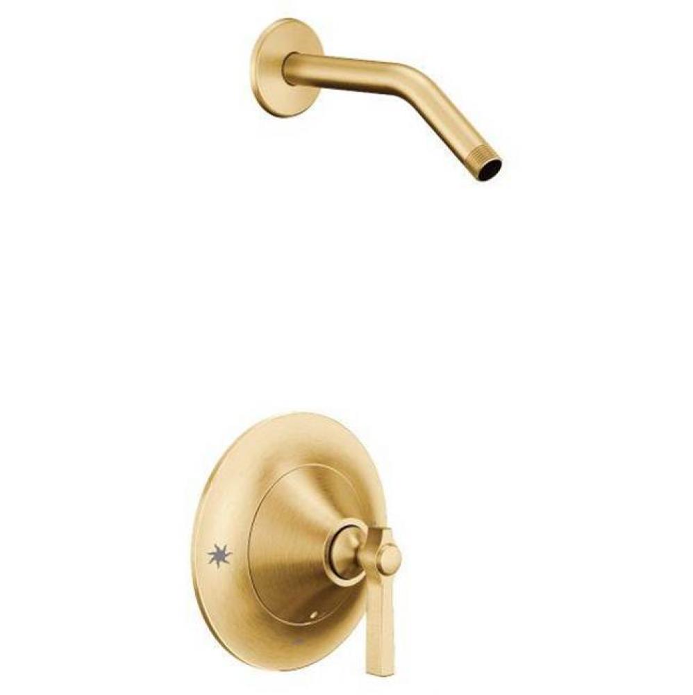 Brushed gold Moentrol shower only