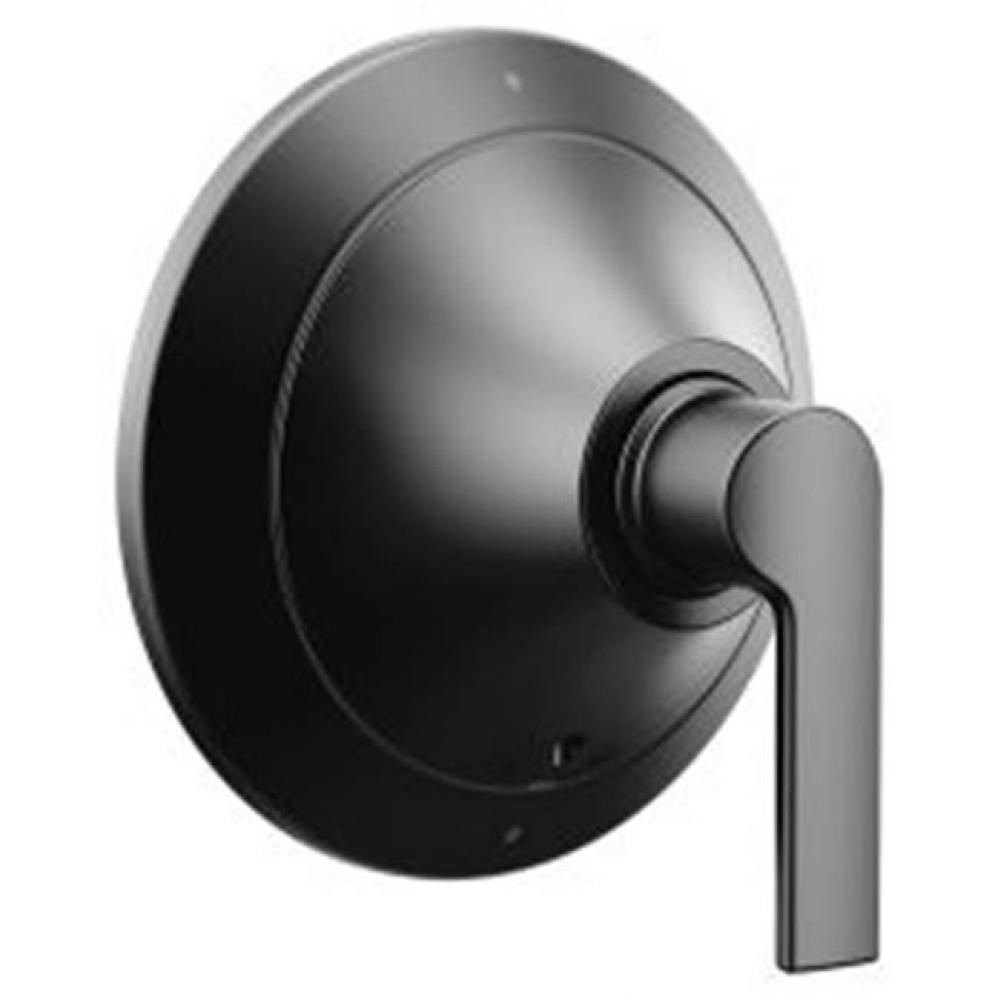 Matte black transfer valve trim