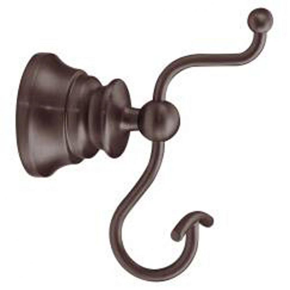 Waterhill - Oil Rubbed Bronze Double Robe Hook