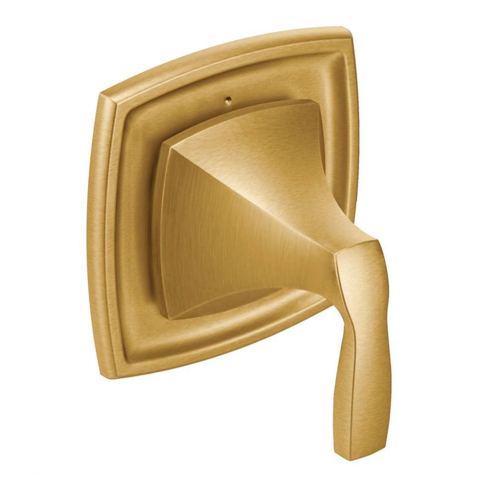 Voss 1-Handle Two-Function Transfer Valve Trim Kit in Brushed Gold (Valve Sold Separately)