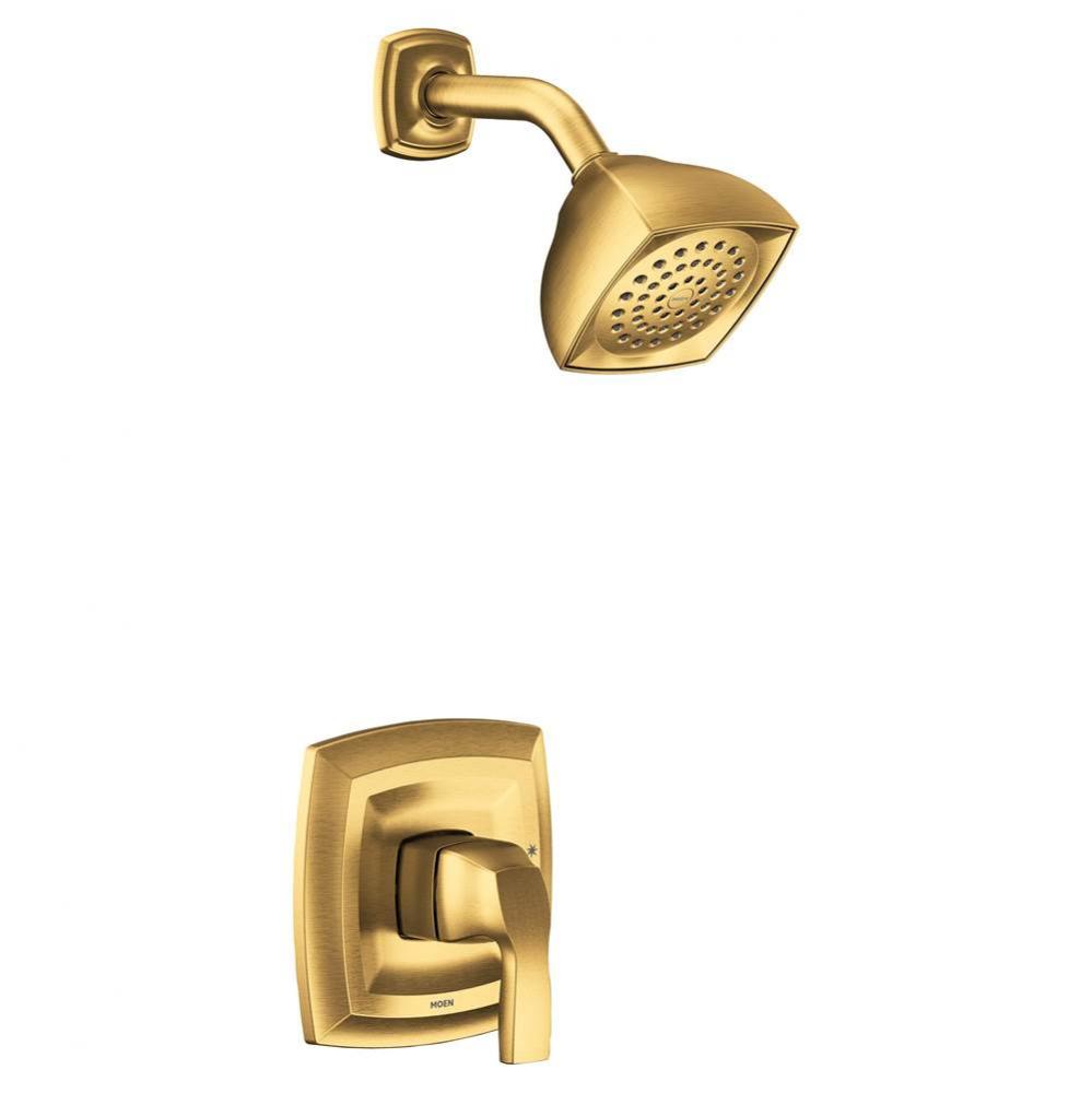 Voss M-CORE 2-Series Eco Performance 1-Handle Shower Trim Kit in Brushed Gold (Valve Sold Separate