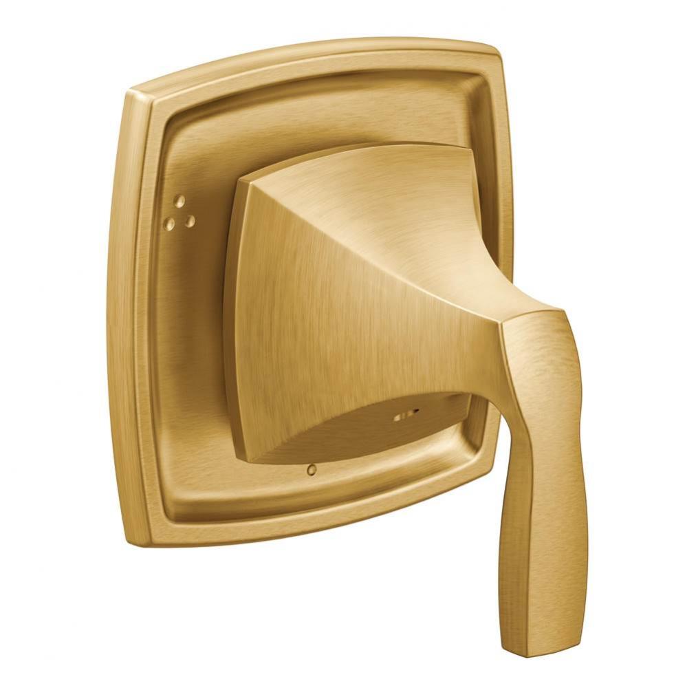 Voss 1-Handle Transfer Valve Trim Kit in Brushed Gold (Valve Sold Separately)