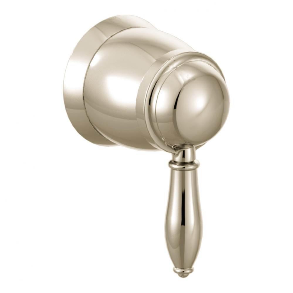 Moen TS5104NL Weymouth Volume Control Trim Kit, Valve Required, Polished Nickel