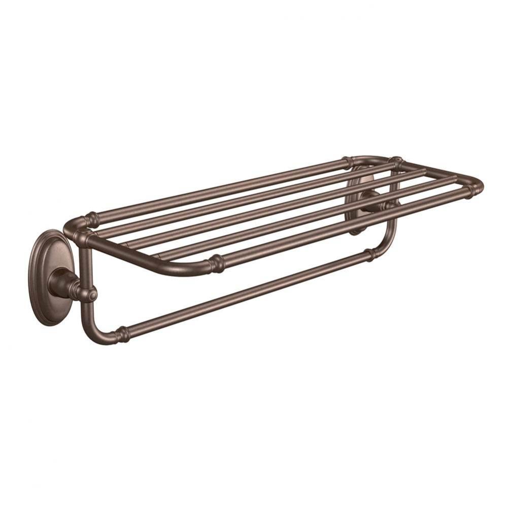 Oil Rubbed Bronze Towel Shelf
