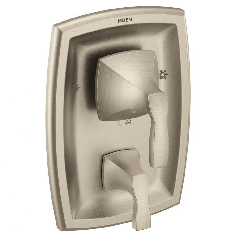 Voss Posi-Temp with Built-in 3-Function Transfer Valve Trim Kit, Valve Required, Brushed Nickel