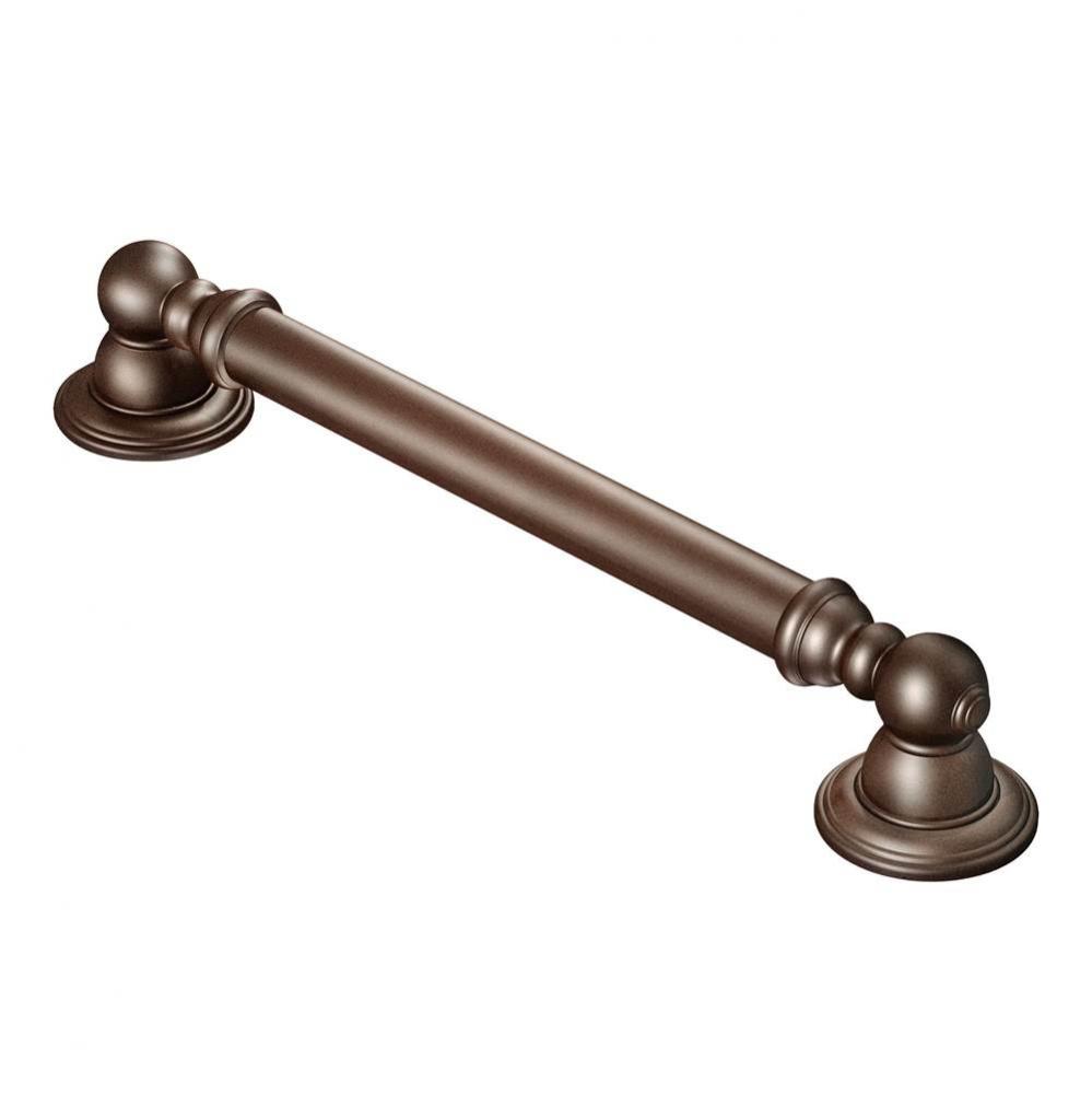 Oil Rubbed Bronze 12&apos;&apos; Designer Grab Bar