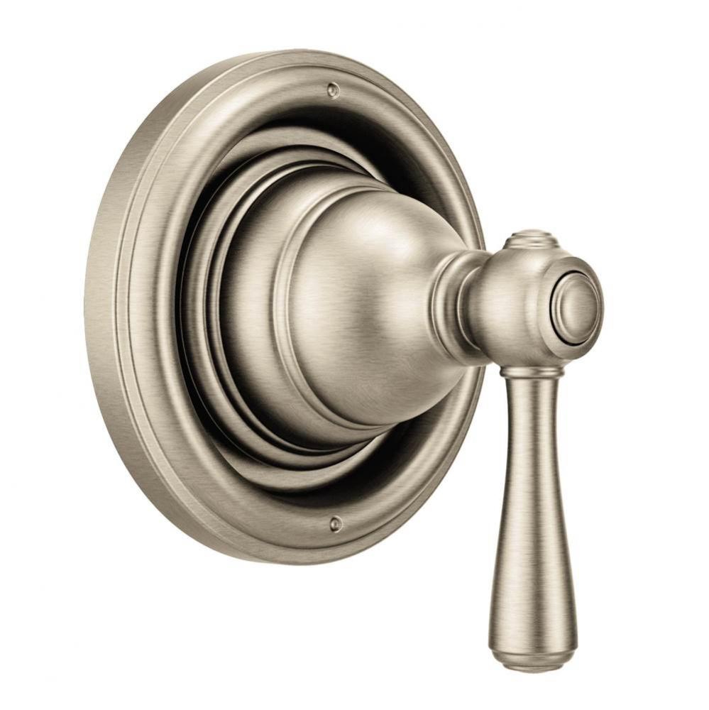 Kingsley 2 or 3-Function Diverter Transfer Trim Kit, Valve Required, Brushed Nickel