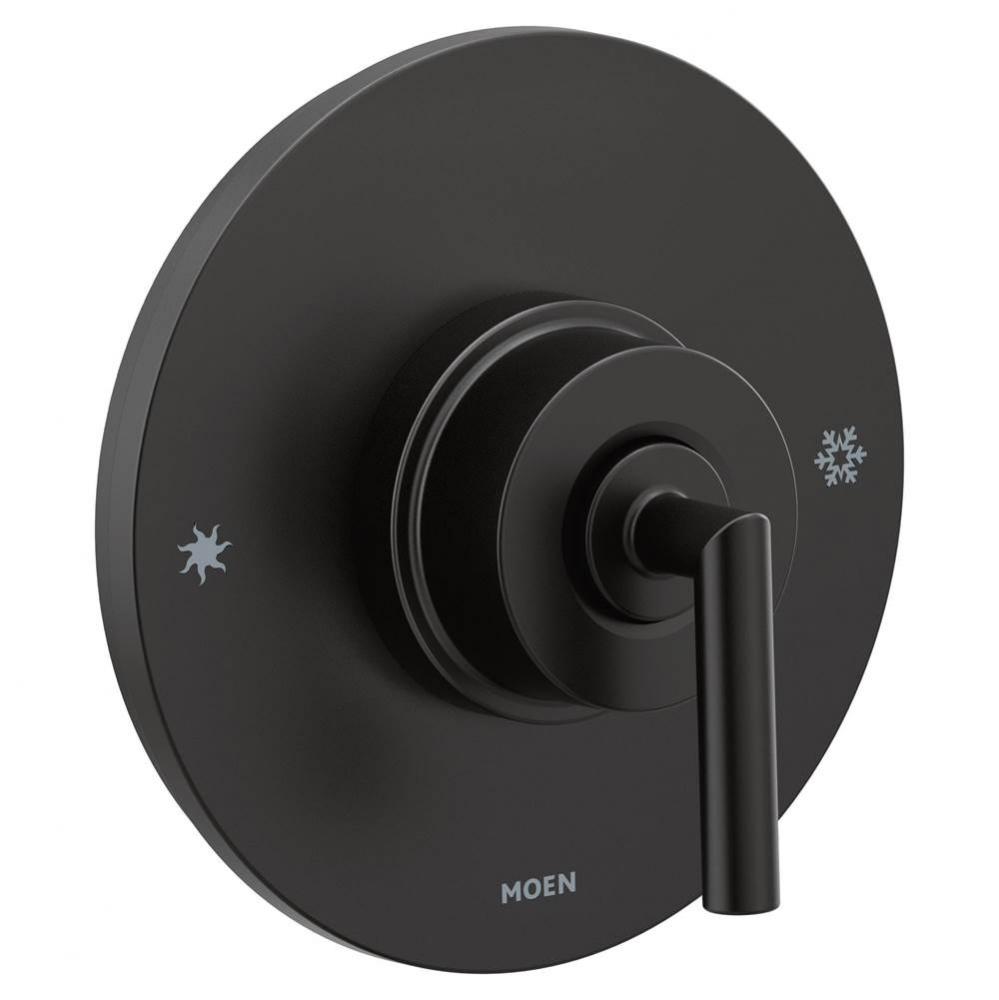 Arris 1-Handle Posi-Temp Valve Trim Kit in Matte Black (Valve Sold Separately)