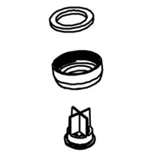 Moen 52650 - Laminar flow spout, flow control in base