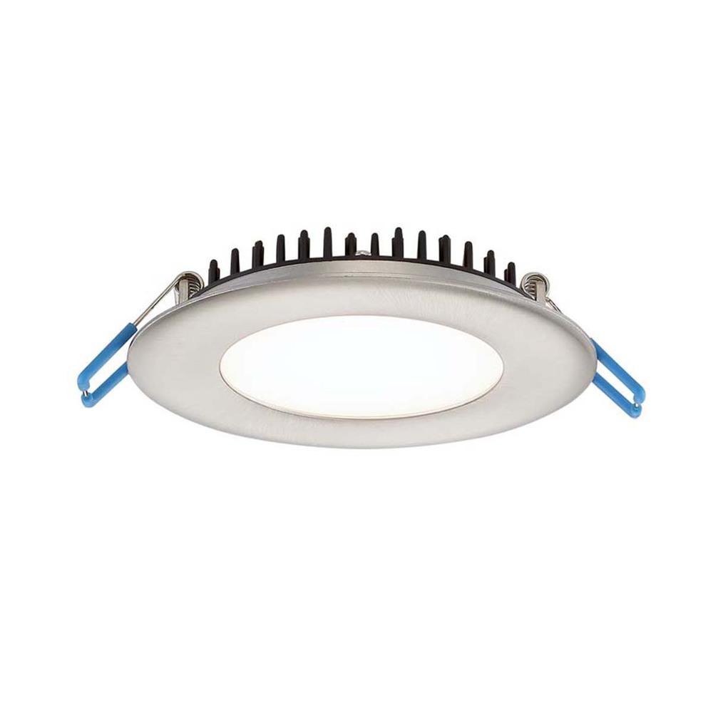 LED SLIM REC,4IN,12W,RND,BN