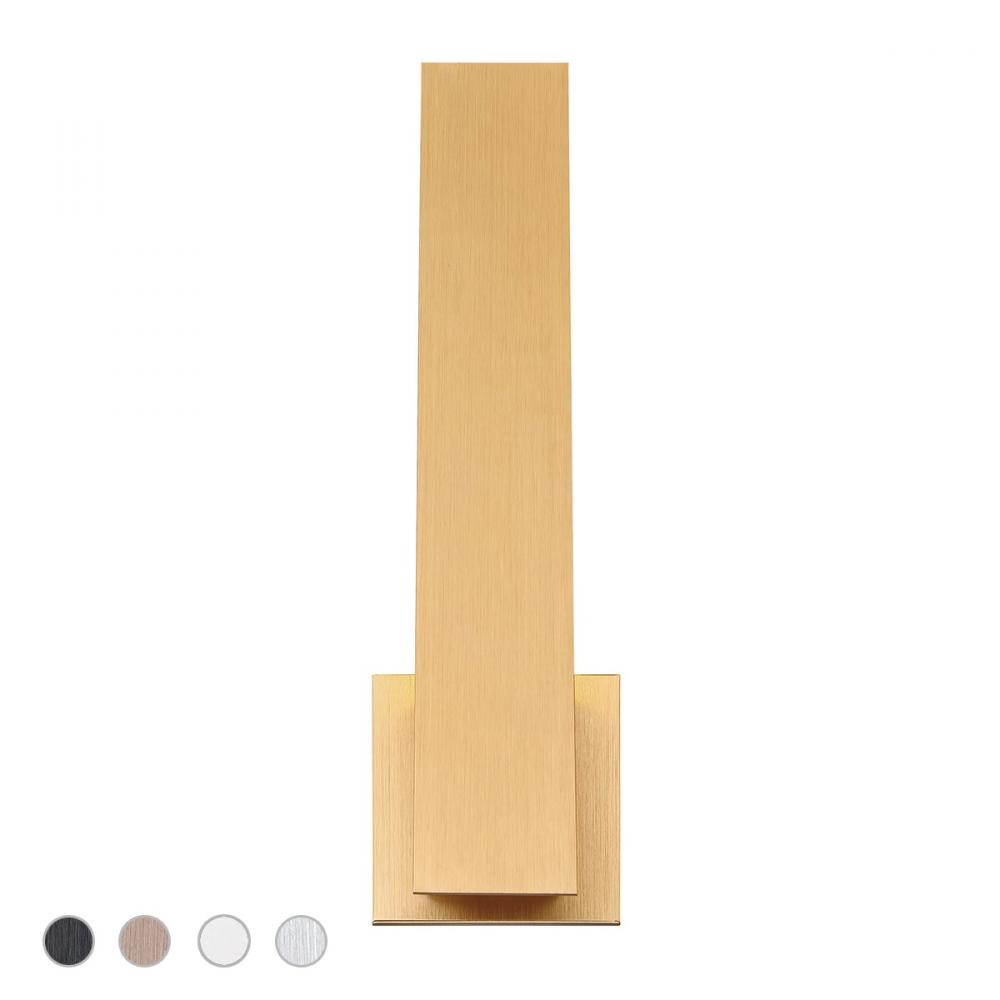 ANNETTE,LED WALL SCONCE,GOLD