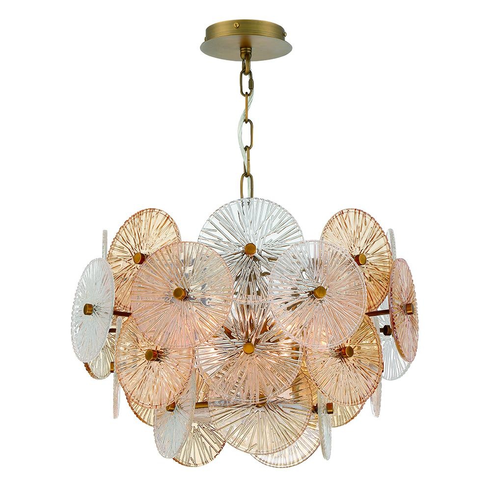 SUE-ANNE,6LT CHANDELIER,BRA