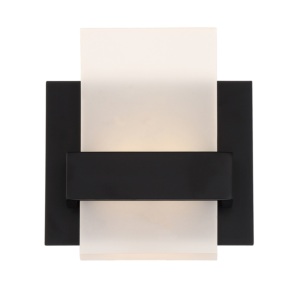 CAMBRIDGE,1LT LED SCONCE, BLK