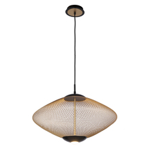 Eurofase 37107-017 - PARK,PENDANT,LED,LRG,GOLD/BLK