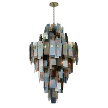 Eurofase 43873-012 - COCOLINA,39LT CHANDELIER,BRA