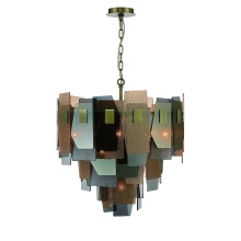 Eurofase 43875-016 - COCOLINA,10LT CHANDELIER,BRA