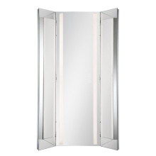 Eurofase 48118-019 - TRIAS,MIR,LED,TRI-FOLD,LG,CHR