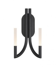 Eurofase 49009-033 - OLETTE-WSC-2LT-17IN-BK-FR